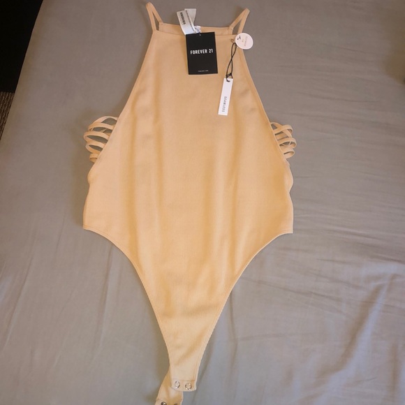 Forever 21 tan body suit, never worn - Picture 1 of 3